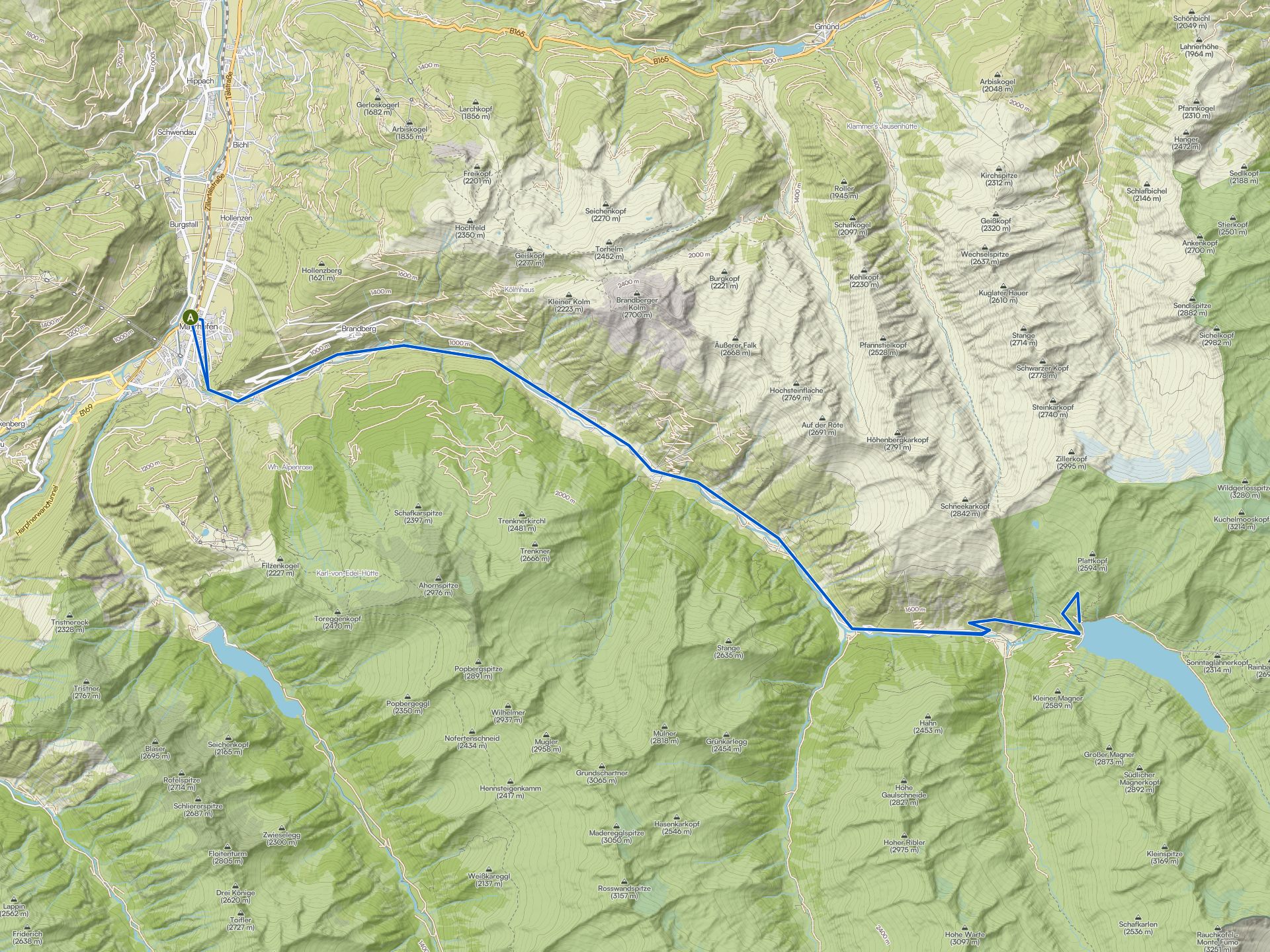 Die schönsten Radtouren rund um Mayrhofen | Komoot